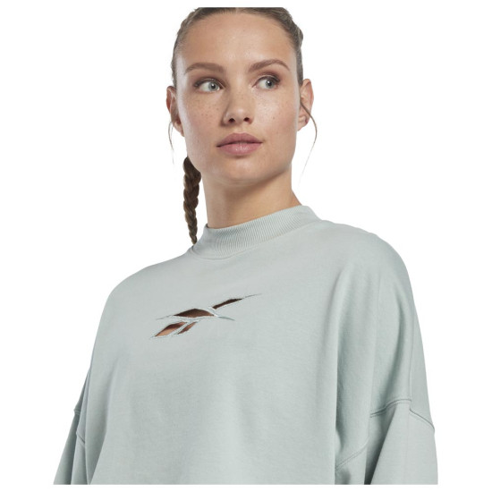 Reebok Γυναικείο φούτερ S Vector Knit Crew Reebok Γυναικείο φούτερ S Vector Knit Crew